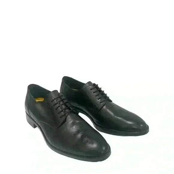 Cole Haan mens Hawthorne Plain Oxford Black Leather Size 11 M - Picture 4 of 11